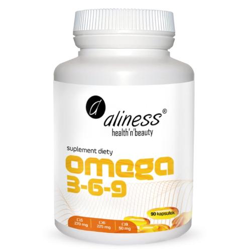 Zdjęcie produktu - ALINESS Omega 3-6-9, 90 kaps.