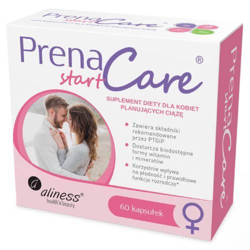 Zdjęcie produktu - Aliness PrenaCare Start dla kobiet, 60 kaps.