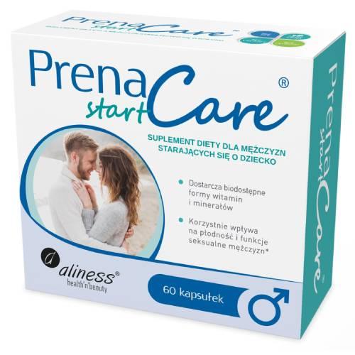 Zdjęcie produktu - Aliness PrenaCare Start Dla mężczyzn, 60 kaps.