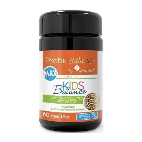 Zdjęcie produktu - Aliness ProbioBalance Max Kids, 60 kaps.