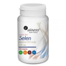 Zdjęcie produktu - ALINESS Selen selenian (IV) sodu 100&micro;g - 100 tabletek