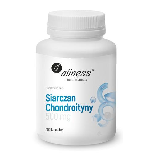 Zdjęcie produktu - Aliness Siarczan chondroityny 500 mg, 100 kaps.