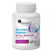 Zdjęcie produktu - ALINESS Taurynian magnezu 100mg z B6, 100 kapsułek