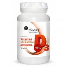 Zdjęcie produktu - ALINESS Witamina D3 Forte 4000j.m, 120 tab.