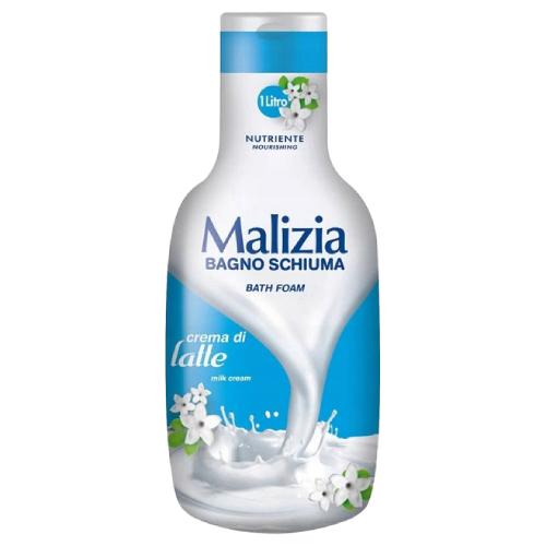 Miniaturka artykułu - Malizia Płyn do kąpieli Mleczna Pianka, 1000ml