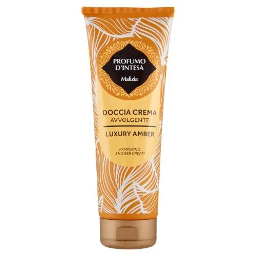 Miniaturka artykułu - Malizia Kremowy żel pod prysznic Luxury Amber, 250 ml