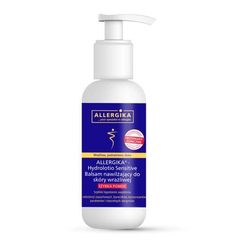 Zdjęcie produktu - ALLERGIKA Hydrolotio Sensitive Balsam nawilżający do sk&oacute;ry wrażliwej, 200ml