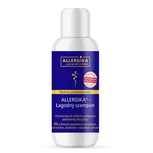 Zdjęcie produktu - Allergika Łagodny szampon do podrażnionej sk&oacute;ry głowy, 200 ml