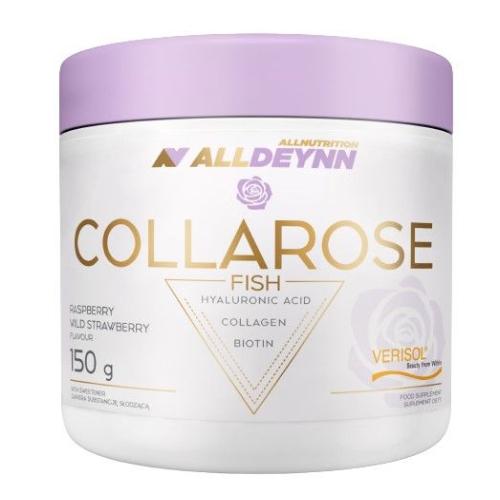 Zdjęcie produktu - ALLNUTRITION Alldeynn Collarose Fish Kolagen Malina-Poziomka, 150g