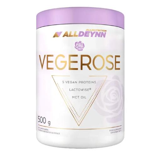 Zdjęcie produktu - ALLNUTRITION ALLDEYNN VEGEROSE White Chocolate Raspberry, 500g