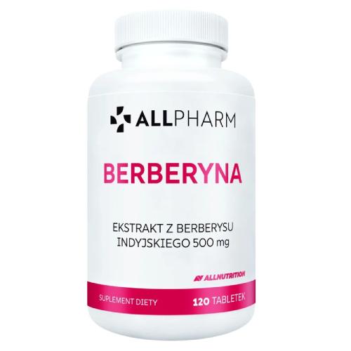 Zdjęcie produktu - Allnutrition Allpharm Berberyna, 120 tabl.