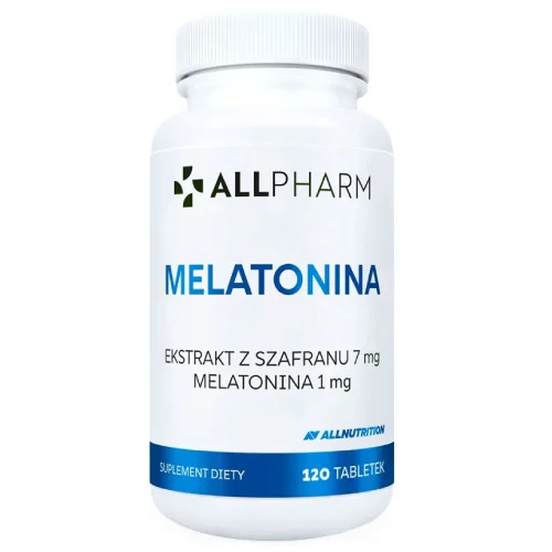 Zdjęcie produktu - Allnutrition Allpharm Melatonina, 120 tabl.