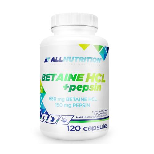 Zdjęcie produktu - ALLNUTRITION - Betaine HCl + Pepsin, 120 kapsułek