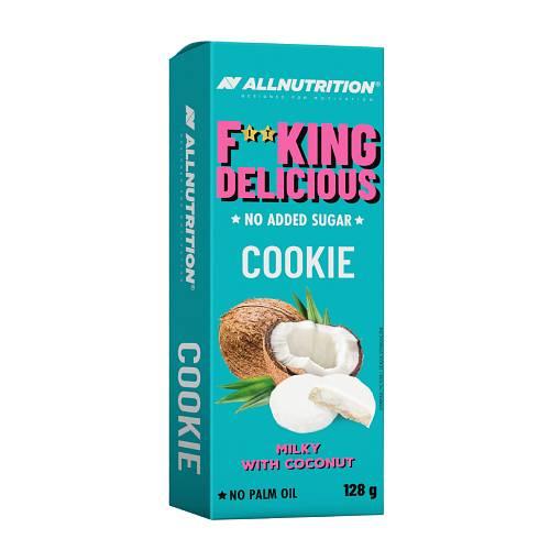 Zdjęcie produktu - Allnutrition Fitking Cookie Ciasteczka mleczne z kokosem, 128 g
