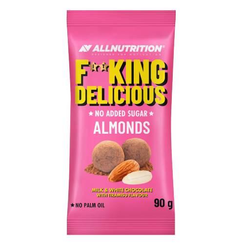 Zdjęcie produktu - Allnutrition Fitking Delicious Alomonds migdały w czekoladzie o smaku tiramisu, 90 g