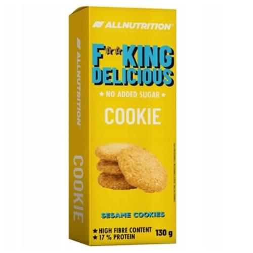 Zdjęcie produktu - Allnutrition Fitking Delicious Sesame Cookies Ciastka sezamowe, 130 g