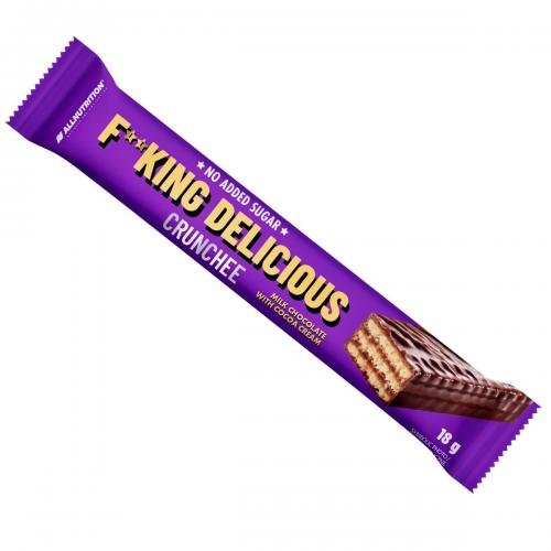Zdjęcie produktu - Allnutrition Fitking Delicious Crunchee Wafelek z kremem kakaowym, 18 g