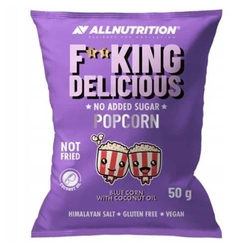 Zdjęcie produktu - Allnutrition Fitking Delicious Popcorn z solą himalajską, 50 g