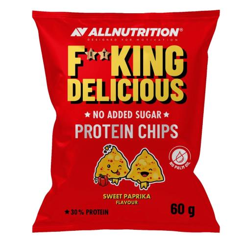 Zdjęcie produktu - Allnutrition Fitking Delicious Protein Chips Sweet Paprika, 60 g