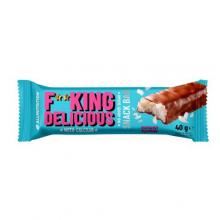 Zdjęcie produktu - Allnutrition Fitking Delicious Snack Baton kokosowy w czekoladzie mlecznej, 40 g 