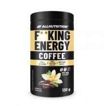 Zdjęcie produktu - ALLNUTRITION FitKing Energy Coffee - kawa rozpuszczalna o smaku waniliowym, 130g
