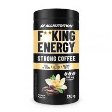 Zdjęcie produktu - ALLNUTRITION FitKing Energy Strong Coffee kawa rozpuszczalna smak waniliowy, 130g