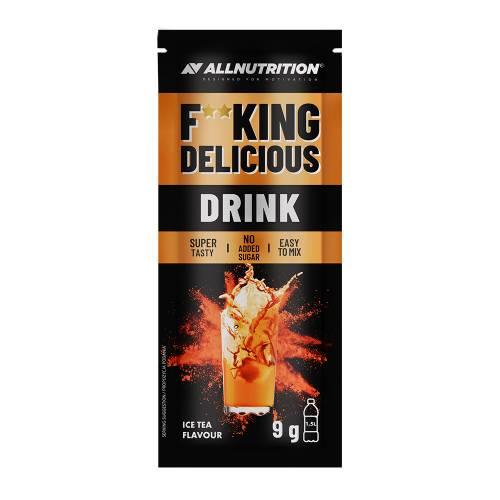 Zdjęcie produktu - Allnutrition Fitking Delicious Ice Tea proszek do przygotowania napoju smakowego wzbogacony witaminą C, 9 g