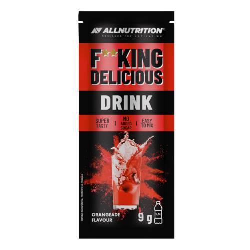 Zdjęcie produktu - Allnutrition Fitking Drink Orange Flavour Oranżada, 9 g 