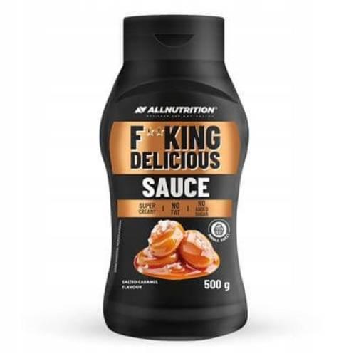 Zdjęcie produktu - ALLNUTRITION Fitking Sauce Salted Carmel - sos słony karmel, 500g