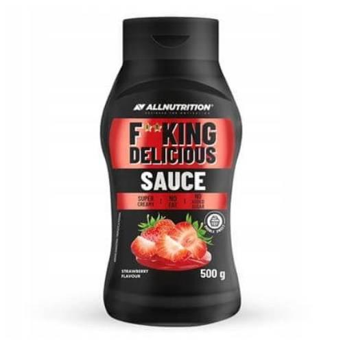 Zdjęcie produktu - ALLNUTRITION Fitking Sauce Strawberry - sos truskawkowy, 500g