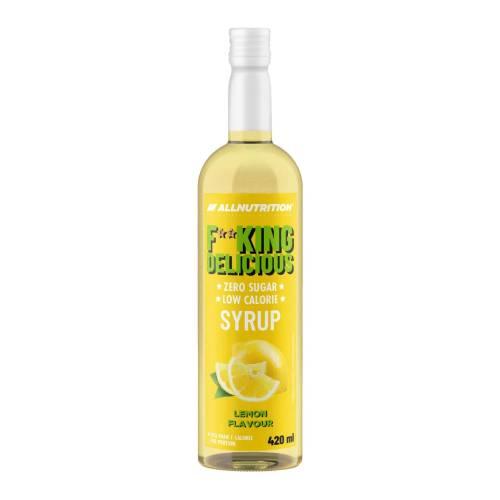 Zdjęcie produktu - Allnutrition Fitking Delicious Syrop Zero Cytrynowy, 420 ml