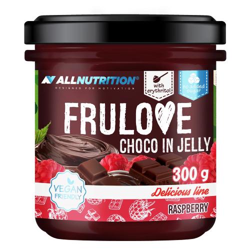 Zdjęcie produktu - ALLNUTRITION Frulove Choco In Jelly Raspberry, 300g