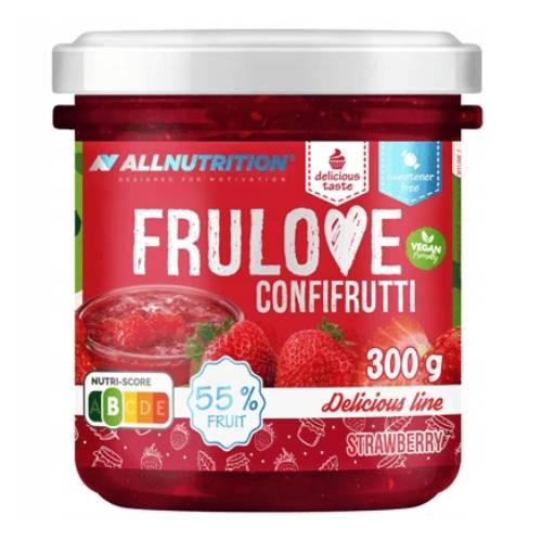Zdjęcie produktu - Allnutrition Frulove Confifrutti Strawberry Konfitura truskawkowa, 300 g