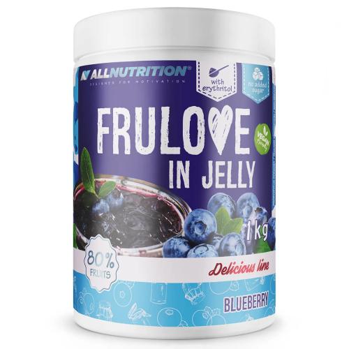 Zdjęcie produktu - ALLNUTRITION Frulove in Jelly Frużelina jagoda, 1000g KR&Oacute;TKA DATA 31.08.2026