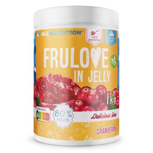 Zdjęcie produktu - Allnutrition Frulove in Jelly Cranberry Frużelina żurawinowa, 1 kg
