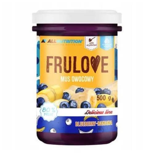 Zdjęcie produktu - ALLNUTRITION FruLove Mus owocowy - jagoda-banan, 500g