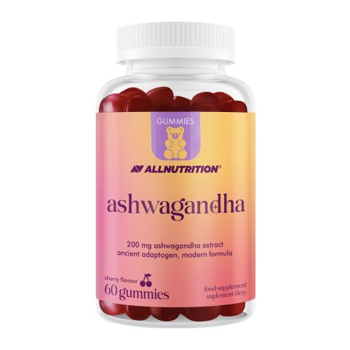 Zdjęcie produktu - Allnutrition Gummies Ashwagandha żelki o smaku wiśniowym, 60 szt.