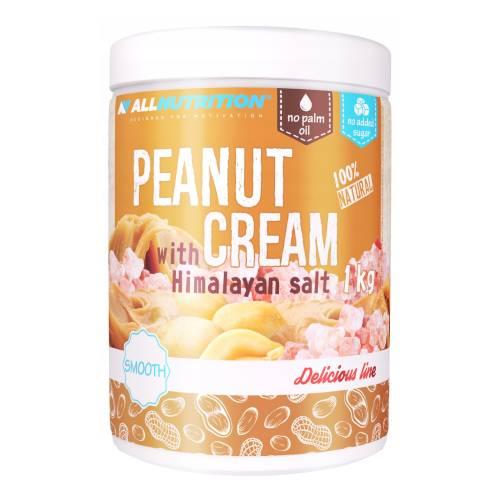 Zdjęcie produktu - ALLNUTRITION Peanut Cream Himalayan Salt Krem orzechowy z solą himalajską, 1kg
