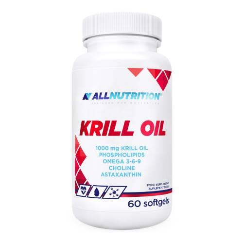 Zdjęcie produktu - Allnutrition Krill Oil Olej z kryla, 60 kaps.