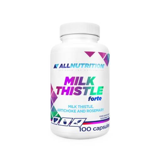 Zdjęcie produktu - Allnutrition Milk Thistle Forte Ekstrakt z ostropestu plamistego, 100 kaps.