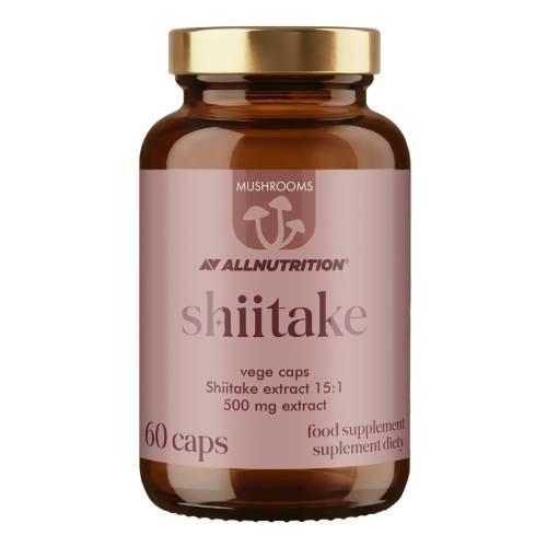 Zdjęcie produktu - Allnutrition Mushrooms Shiitake, 60 kaps.