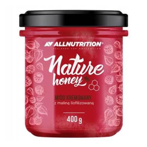 Zdjęcie produktu - ALLNUTRITION Nature Honey Mi&oacute;d kremowany z maliną, 400g