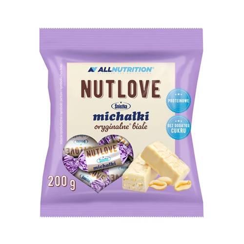 Zdjęcie produktu - Allnutrition Nutlove Michałki białe proteinowe, 200 g