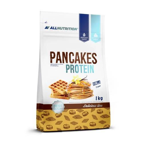 Zdjęcie produktu - Allnutrition Pancakes Protein Vanilla wysokoproteinowe naleśniki,  1 kg KR&Oacute;TKA DATA 31.08.2026