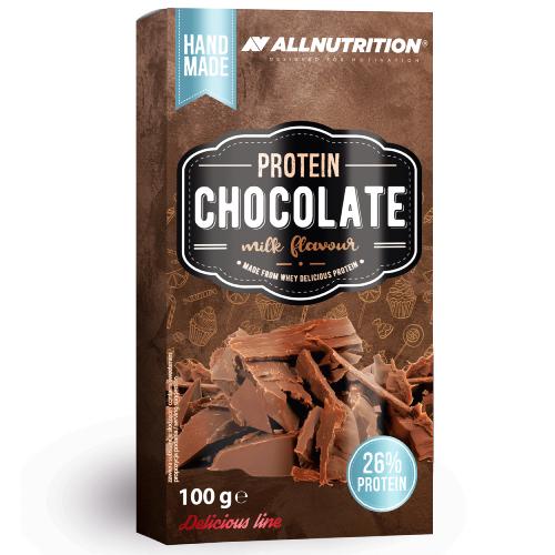 Zdjęcie produktu - ALLNUTRITION Protein Chocolate czekolada mleczna, 100g