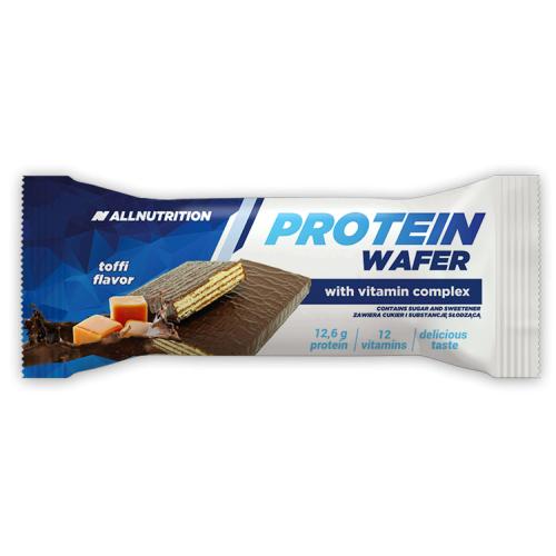 Zdjęcie produktu - Allnutrition Protein Wafer Baton proteinowy o smaku toffi, 35 g