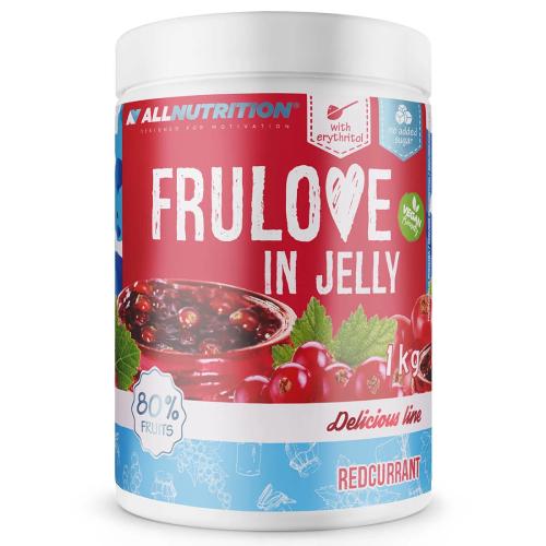 Zdjęcie produktu -  ALLNUTRITION Frulove in Jelly Frużelina czerwona porzeczka, 1000g