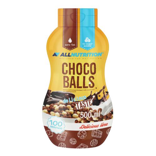 Zdjęcie produktu - ALLNUTRITION Sweet Sauce Sos zero Choco Balls, 500ml