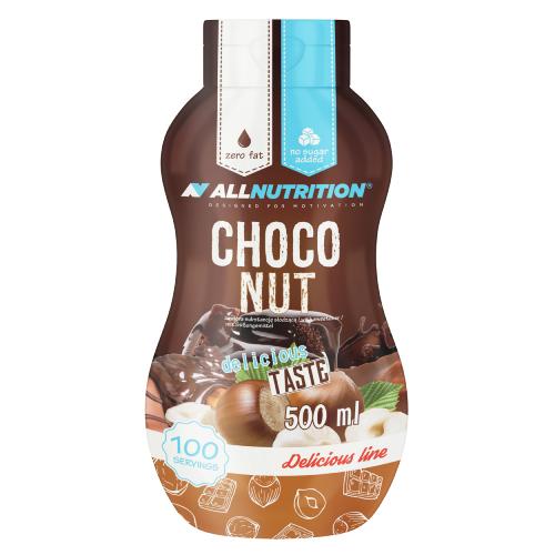 Zdjęcie produktu - ALLNUTRITION Sweet Sauce Sos zero Czekolada Orzech, 500ml