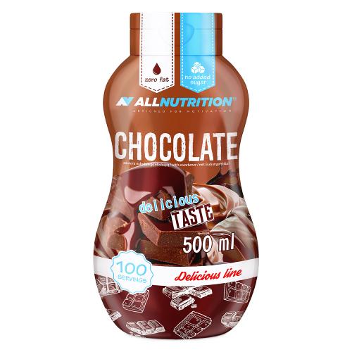 Zdjęcie produktu - ALLNUTRITION Sweet Sauce Sos zero Czekolada, 500ml